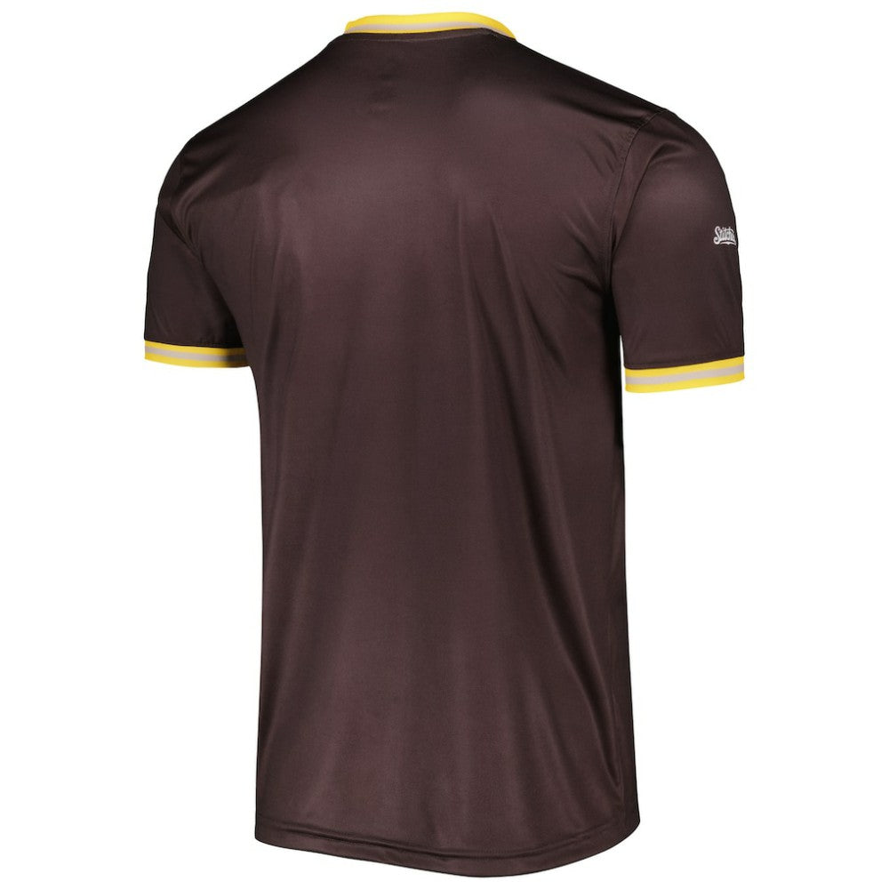 San Diego Padres Stitches Cooperstown Collection Team Jersey - Brown - MLB on Sale