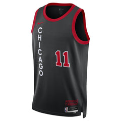 DeMar DeRozan Chicago Bulls Unisex 2023/24 Swingman Jersey Black City Edition | Nike