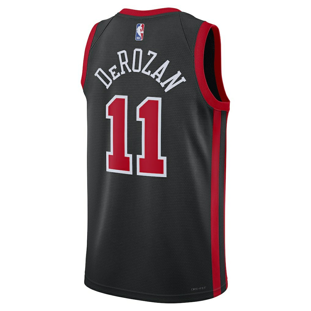 DeMar DeRozan Chicago Bulls Unisex 2023/24 Swingman Jersey Black City Edition | Nike