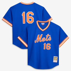 Dwight Gooden New York Mets Mitchell & Ness Authentic Batting Practice Jersey - Royal - Mitchell & Ness Lifestyle