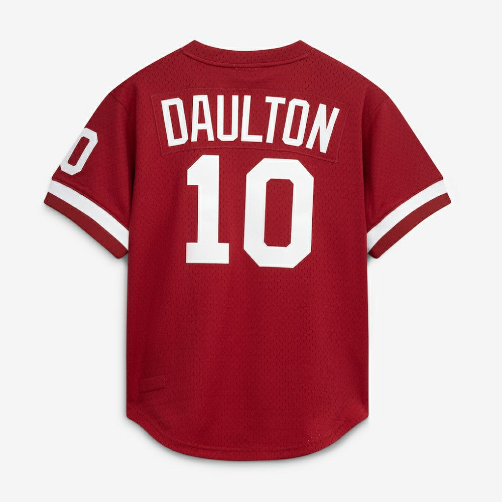 Darren Daulton Philadelphia Phillies Mitchell & Ness Authentic Batting Practice Jersey - Scarlet - Mitchell & Ness on Sale
