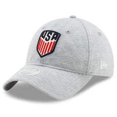New Era USA Womens Sporty Shine Adjustable Hat - Grey New Era