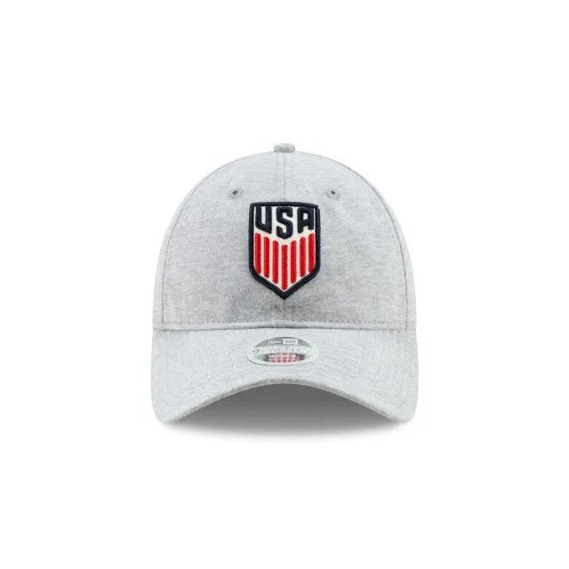 New Era USA Womens Sporty Shine Adjustable Hat - Grey New Era