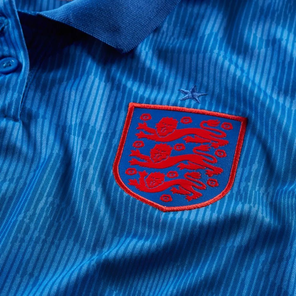 2020-21 England WOMENS Away Soccer Jersey - Blue-Red Nike