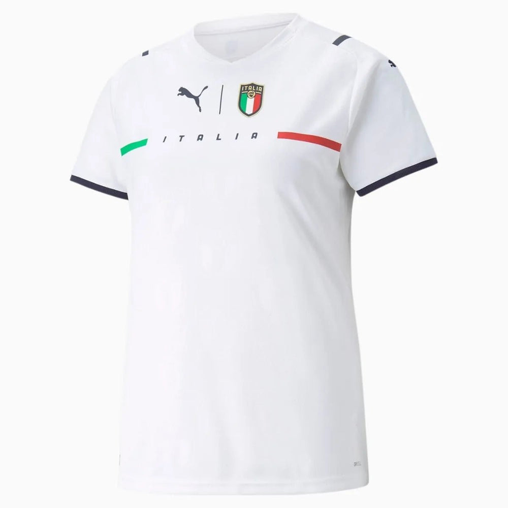 2021-22 Italy Women Away Soccer Jersey - White Puma