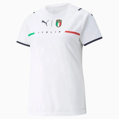 2021-22 Italy Women Away Soccer Jersey - White Puma