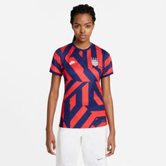 2021-22 USA Women Away Soccer Jersey - Navy-Red Nike