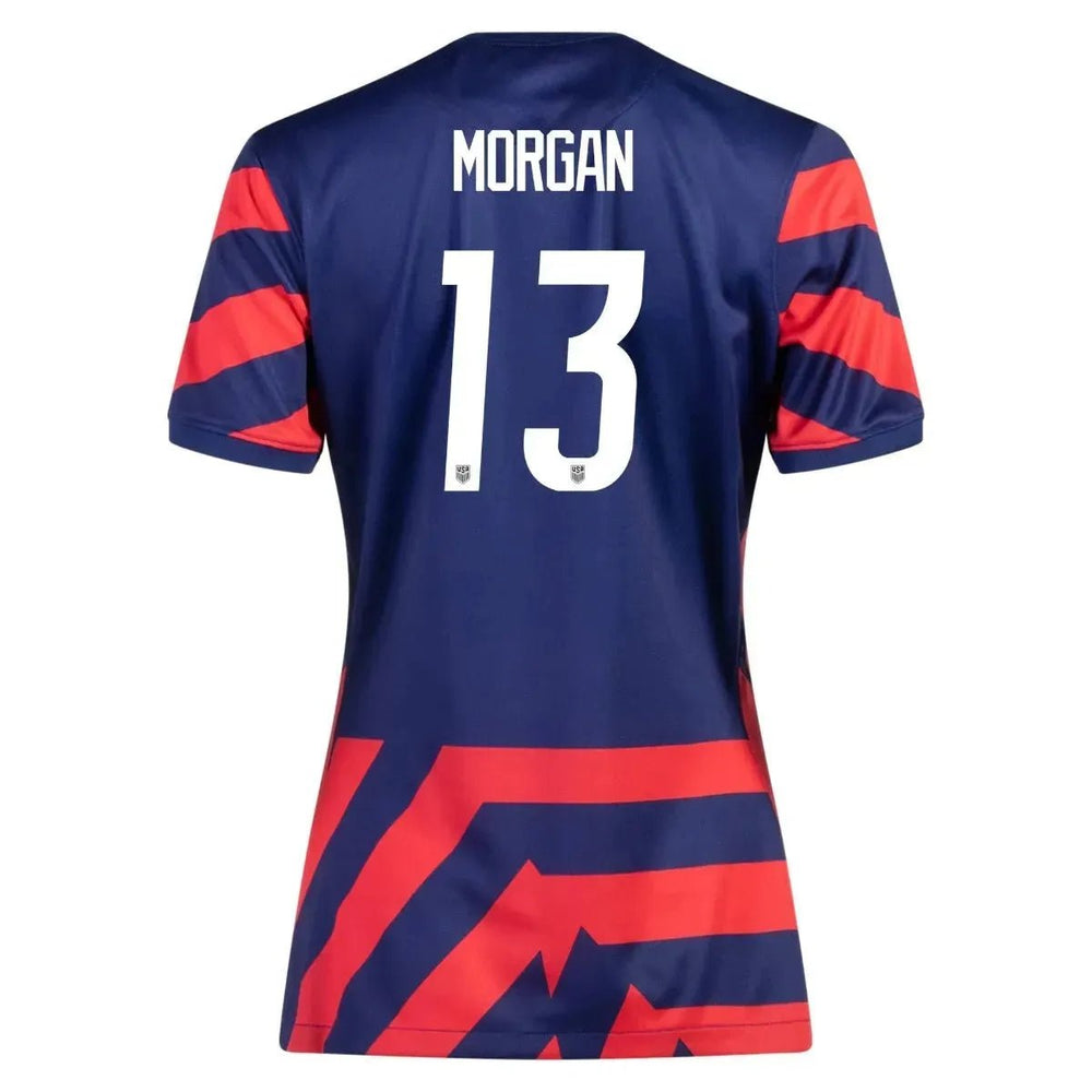 2021-22 USA Women Away Soccer Jersey - Navy-Red Nike