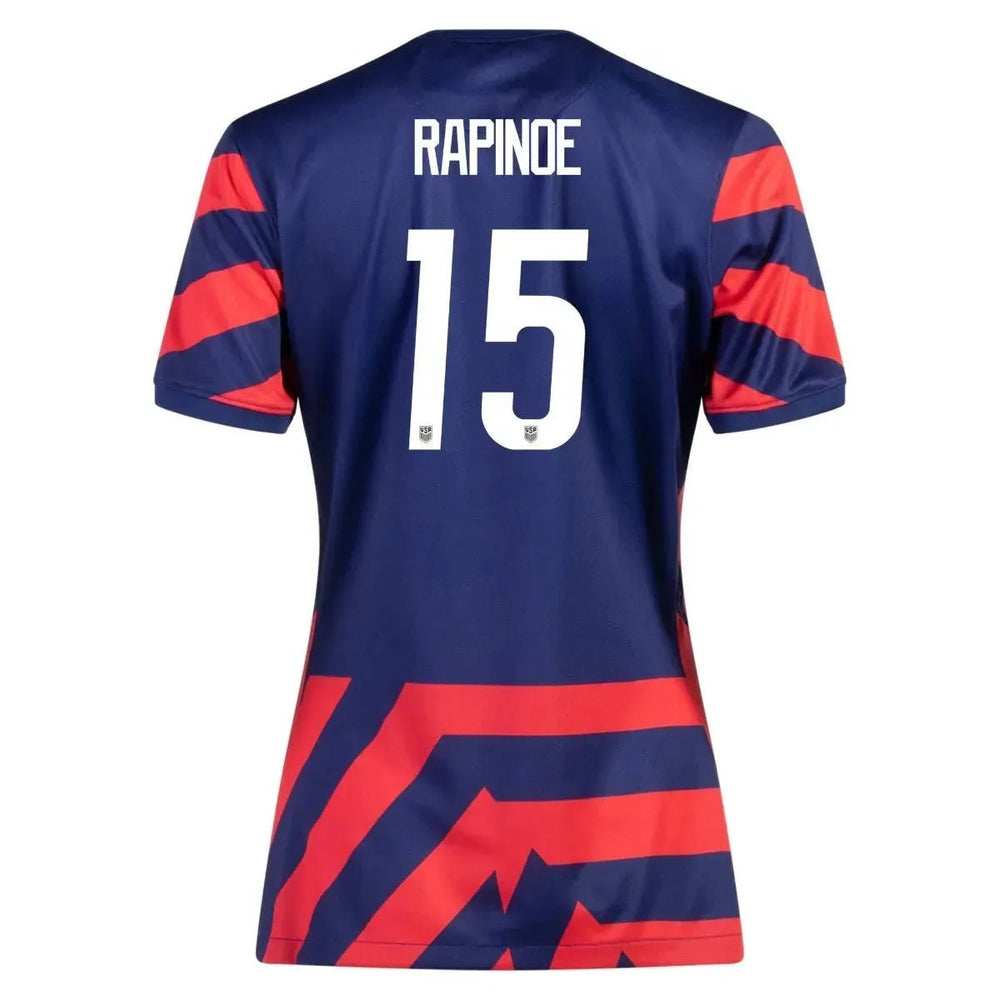 2021-22 USA Women Away Soccer Jersey - Navy-Red Nike