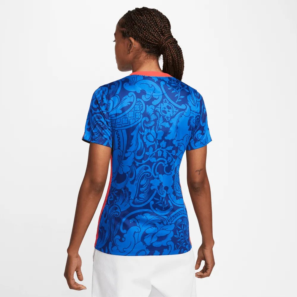 France Women's EC22 Home Soccer Jersey - Hyper Cobalt-Siren Red Nike