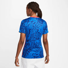 France Women's EC22 Home Soccer Jersey - Hyper Cobalt-Siren Red Nike