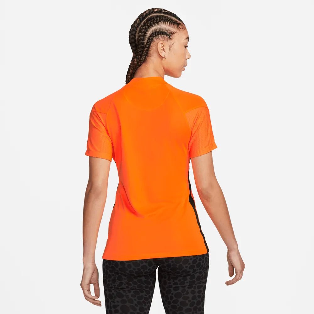 Netherlands Women's EC22 Home Soccer Jersey - Total Orange-Black Nike