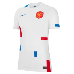 Netherlands Women's EC22 Away Soccer Jersey - White-Soar Nike