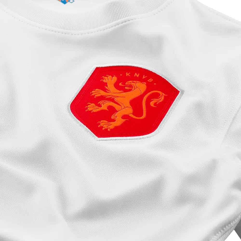 Netherlands Women's EC22 Away Soccer Jersey - White-Soar Nike