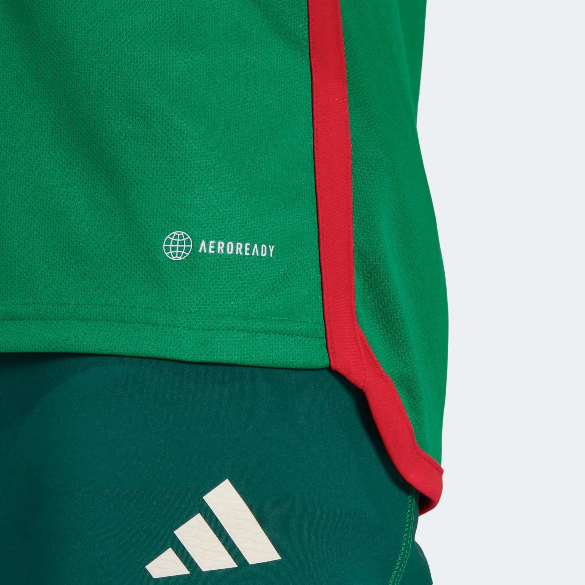 2022-23 Mexico Home Soccer Jersey - Green-Red Adidas