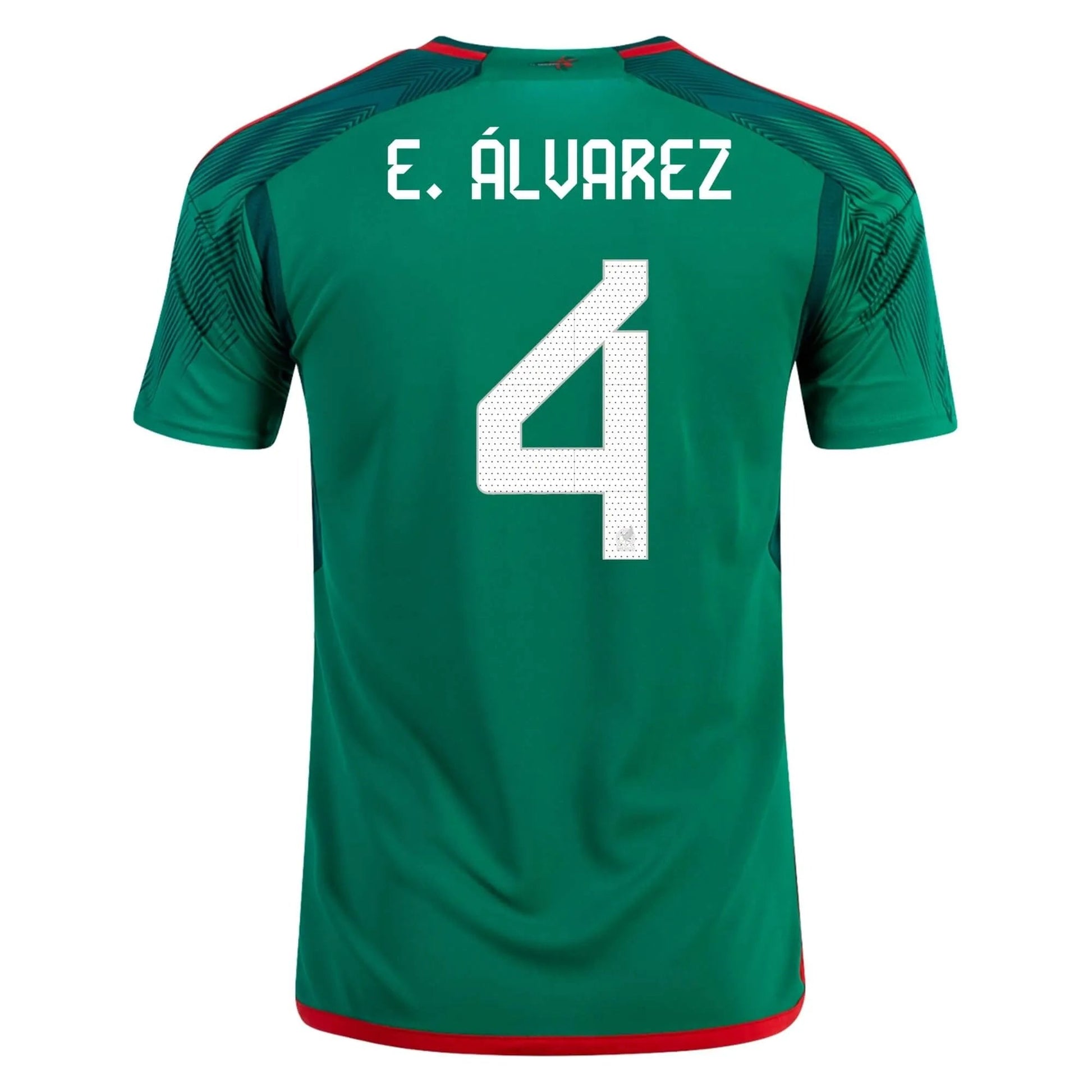 2022-23 Mexico Home Soccer Jersey - Green-Red Adidas