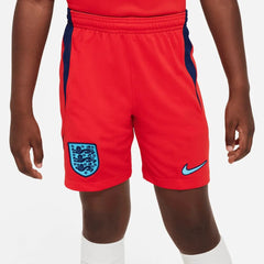 2022-23 England Youth Away Soccer Short Red-Blue Void Nike