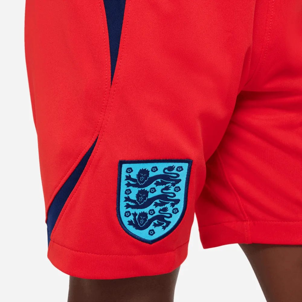 2022-23 England Youth Away Soccer Short Red-Blue Void Nike