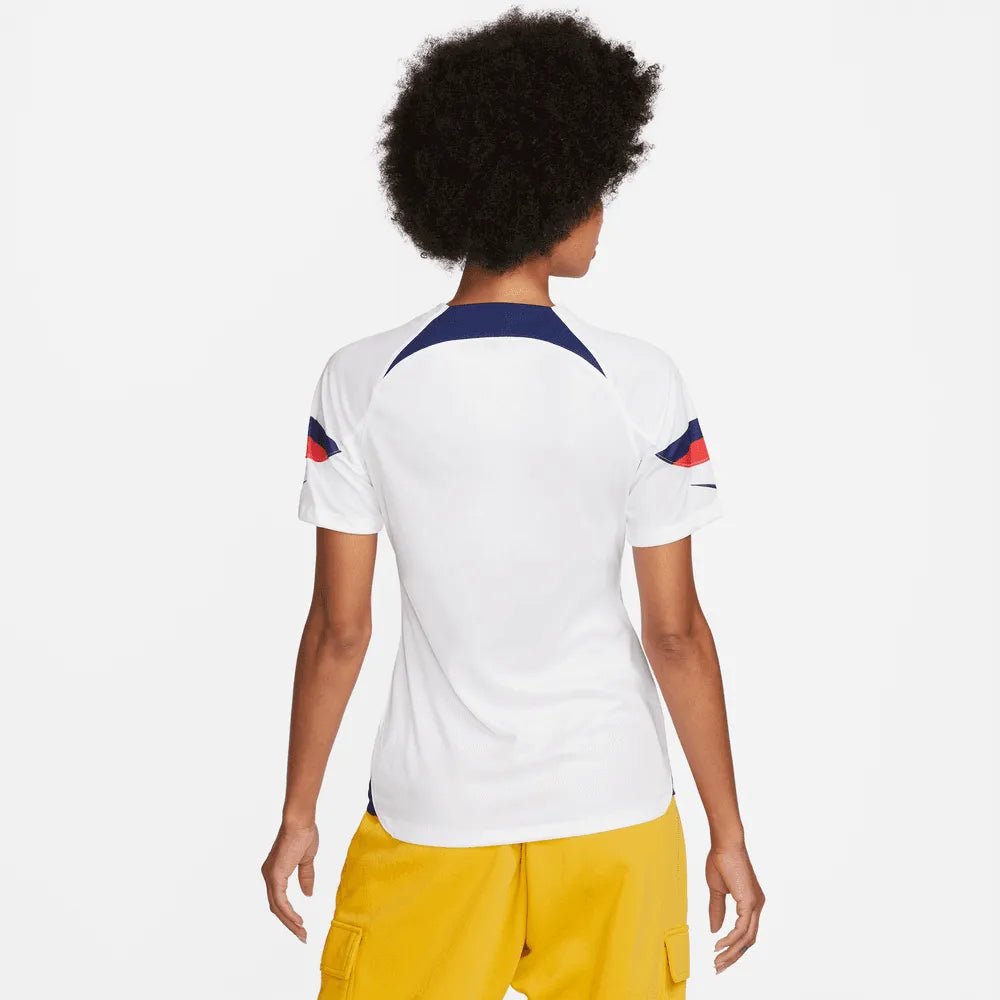 2022-23 USA Women's Home 4 Star Soccer Jersey White-Hyper Blue Nike