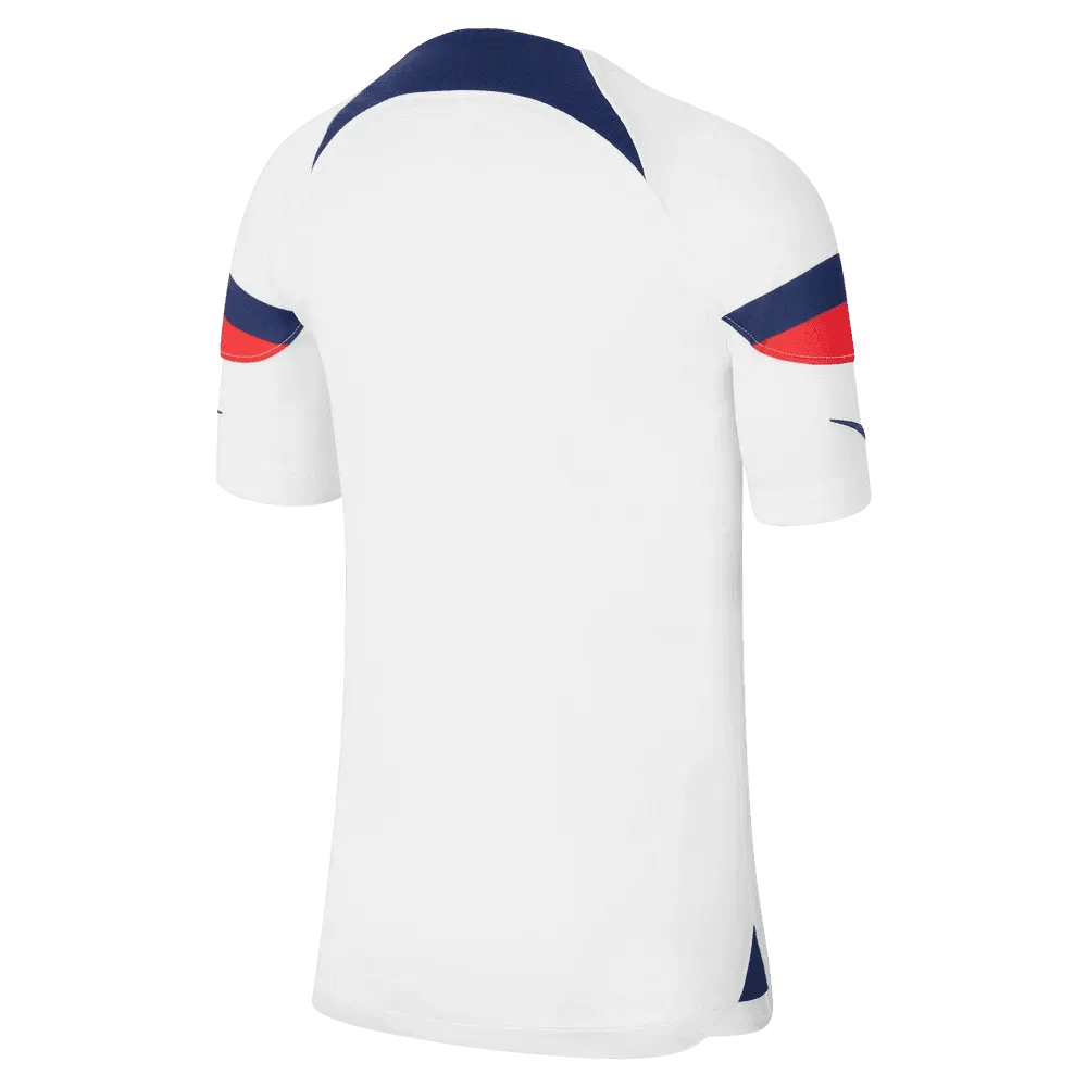 2022-23 USA Home Youth Soccer Jersey White-Loyal Blue Nike