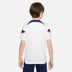 2022-23 USA Home Youth Soccer Jersey White-Loyal Blue Nike