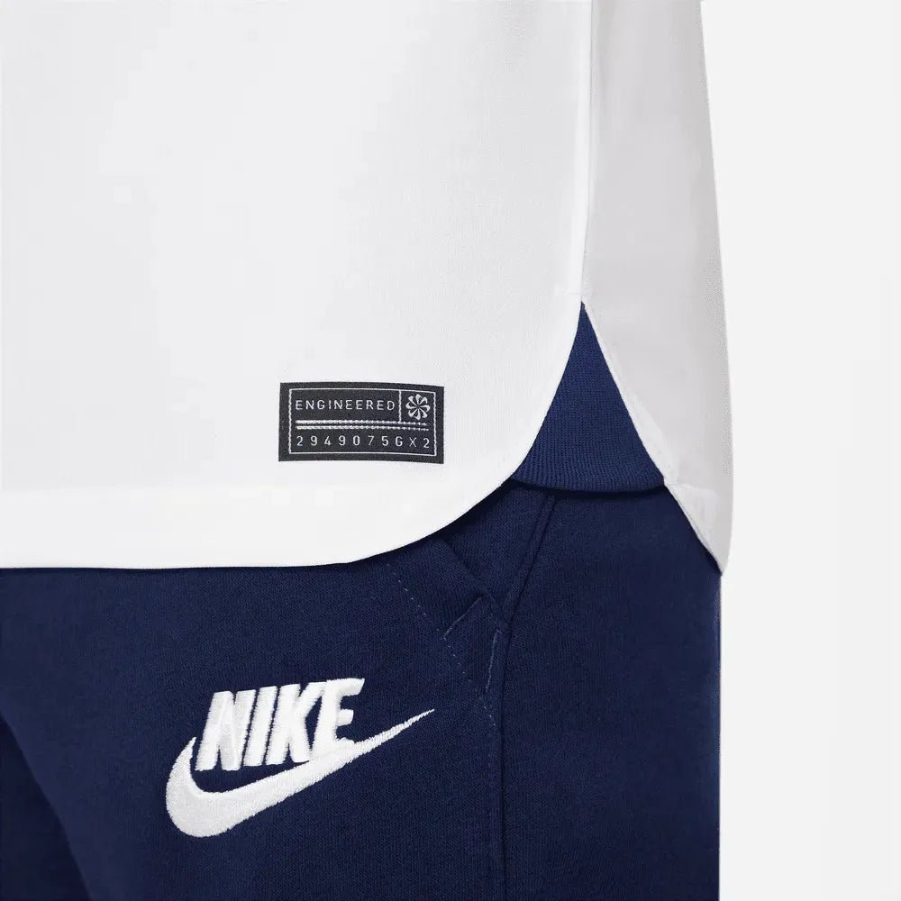 2022-23 USA Home Youth Soccer Jersey White-Loyal Blue Nike
