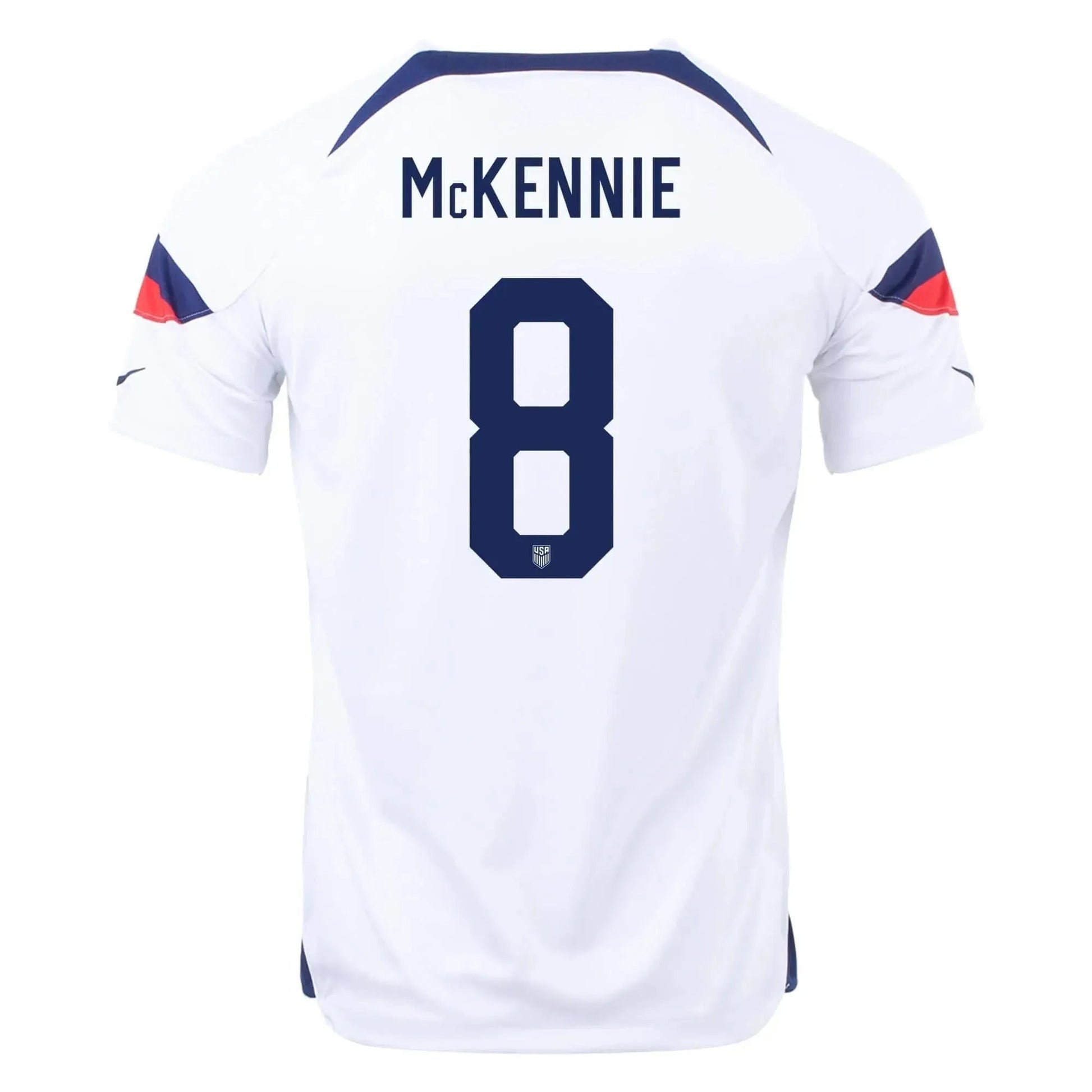 2022-23 USA Home Youth Soccer Jersey White-Loyal Blue Nike