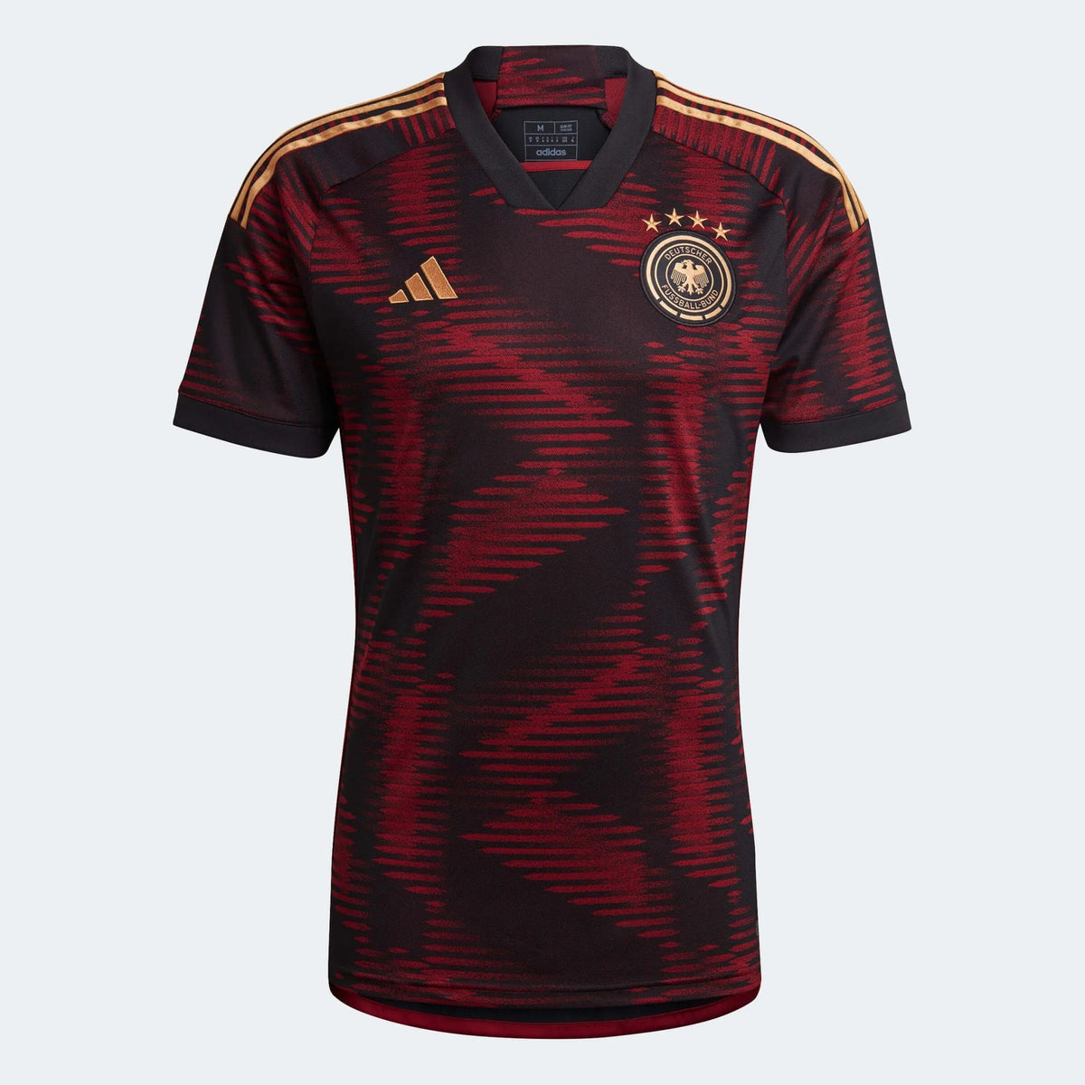 2022-23 Germany Away Soccer Jersey Black Adidas