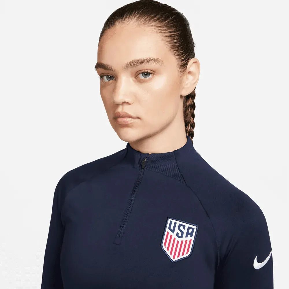 2022-23 USA Women's Strike Drill Top - Navy Nike