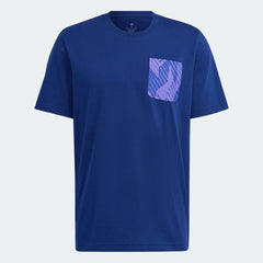 2022-23 Argentina Graphic Tee Night Indigo Adidas