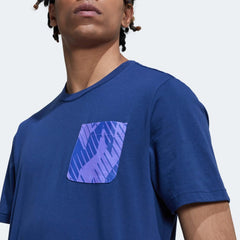 2022-23 Argentina Graphic Tee Night Indigo Adidas
