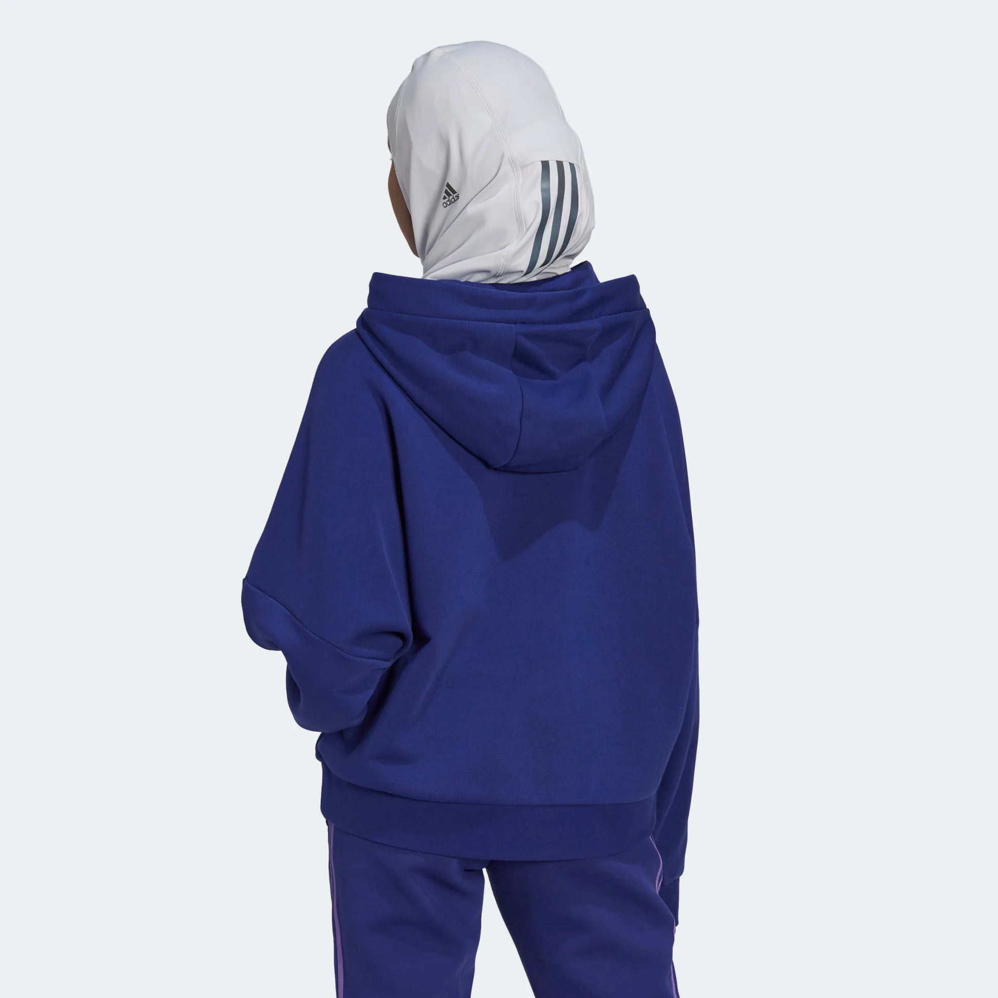 2022-23 Argentina Women's 3 Stripe Hoody Legacy Indigo Adidas