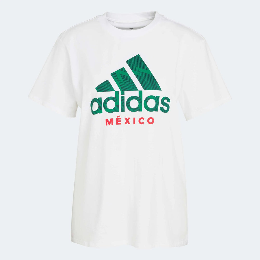 2022-23 Mexico Women's Tee - White Adidas