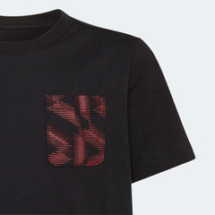 2022-23 Germany Youth Tee - Black Adidas