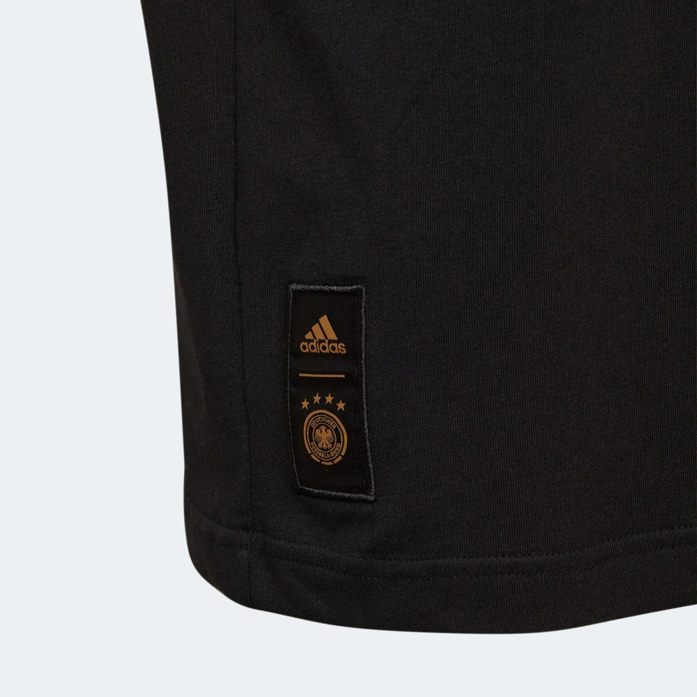2022-23 Germany Youth Tee - Black Adidas