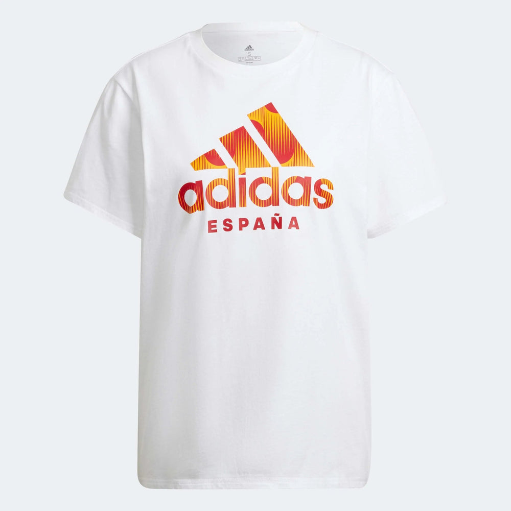 2022-23 Spain Women's Tee - White Adidas