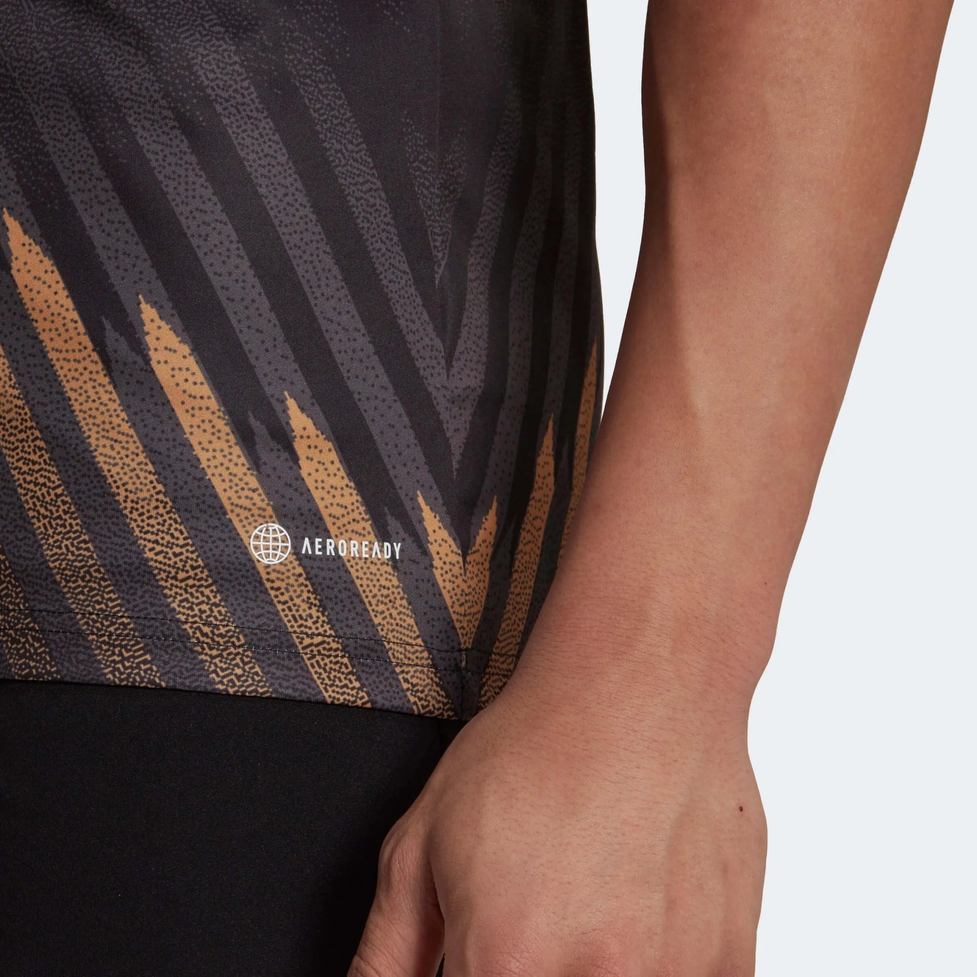 2022-23 Germany Pre-Match Soccer Jersey - Black-Grey-Red Adidas