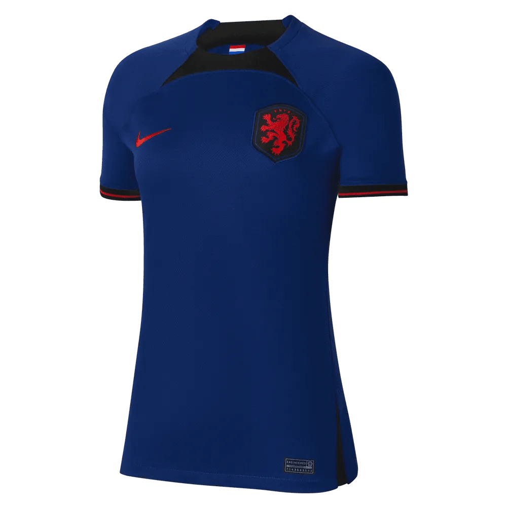2022-23 Netherlands Women's Away Soccer Jersey - Deep Royal Blue Nike