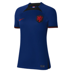 2022-23 Netherlands Women's Away Soccer Jersey - Deep Royal Blue Nike