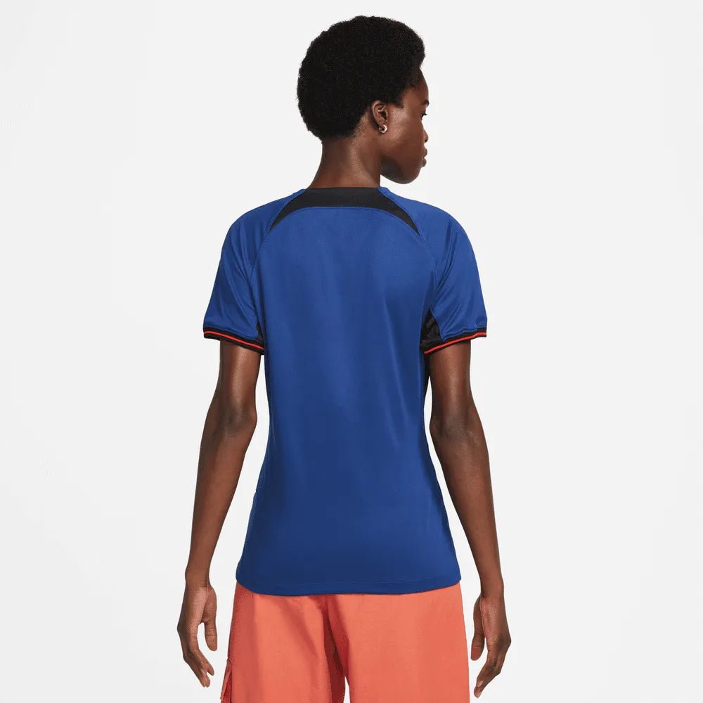 2022-23 Netherlands Women's Away Soccer Jersey - Deep Royal Blue Nike