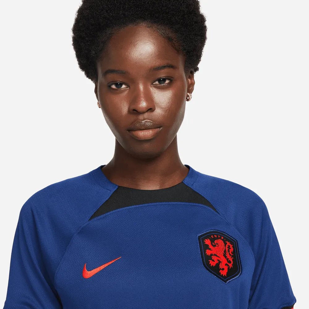 2022-23 Netherlands Women's Away Soccer Jersey - Deep Royal Blue Nike