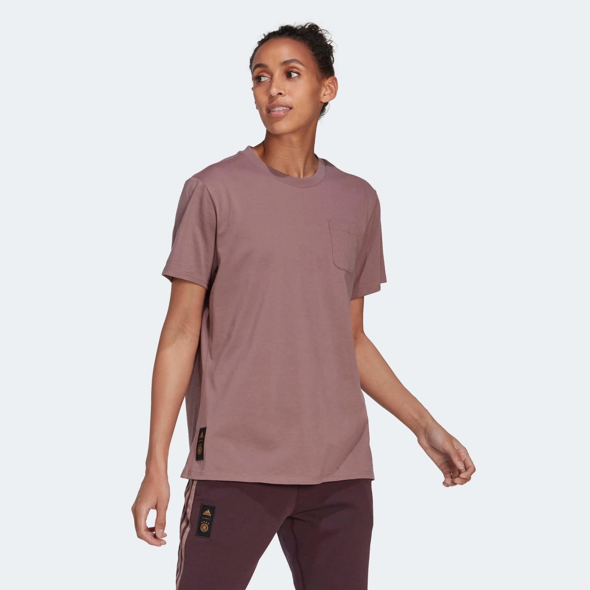 2022-23 Germany Women's Tee - Purple Adidas