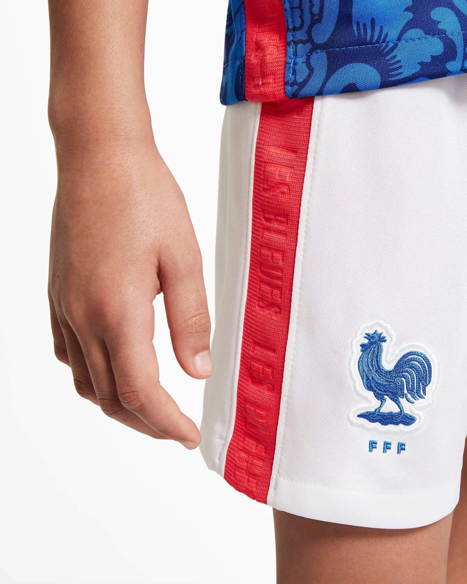 2022 France Kids' Mini Kit - Blue-White Nike