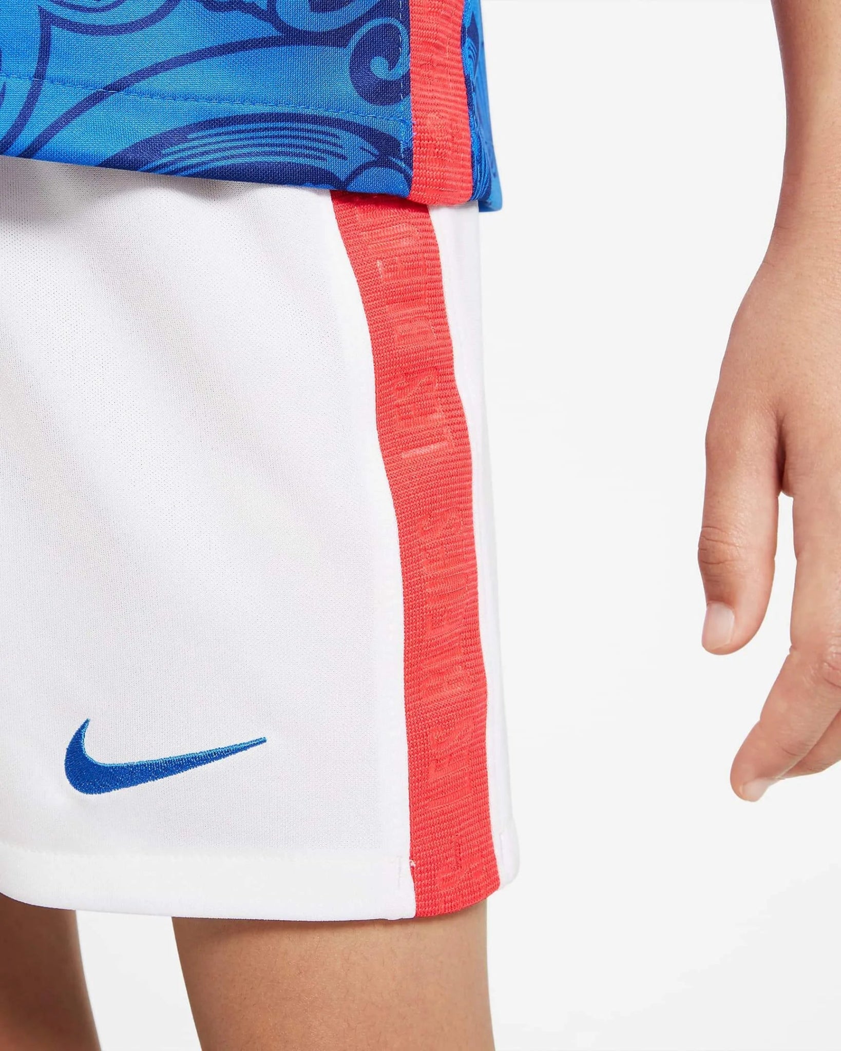 2022 France Kids' Mini Kit - Blue-White Nike