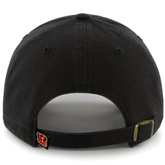 47 brand Cincinnati Bengals '47 Brand Cleanup Adjustable Hat Black
