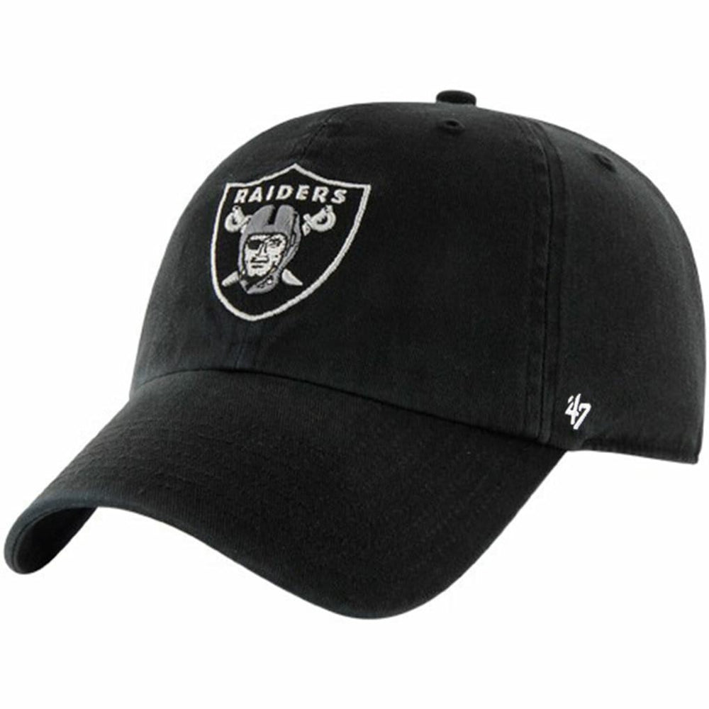 47 brand Las Vegas Raiders '47 Brand Cleanup Adjustable Hat Black
