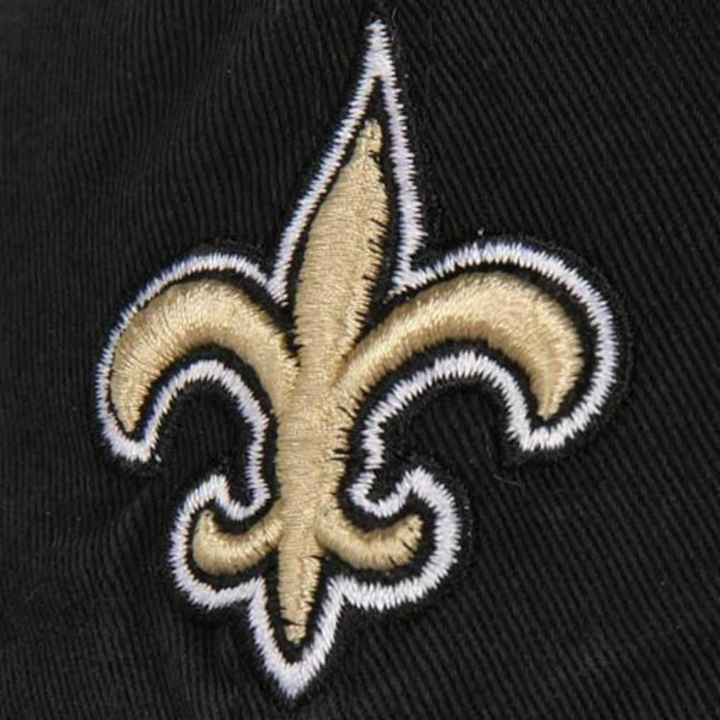 47 brand New Orleans Saints '47 Brand Cleanup Adjustable Hat Black