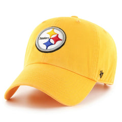 47 brand Pittsburgh Steelers '47 Brand Cleanup Adjustable Hat Gold