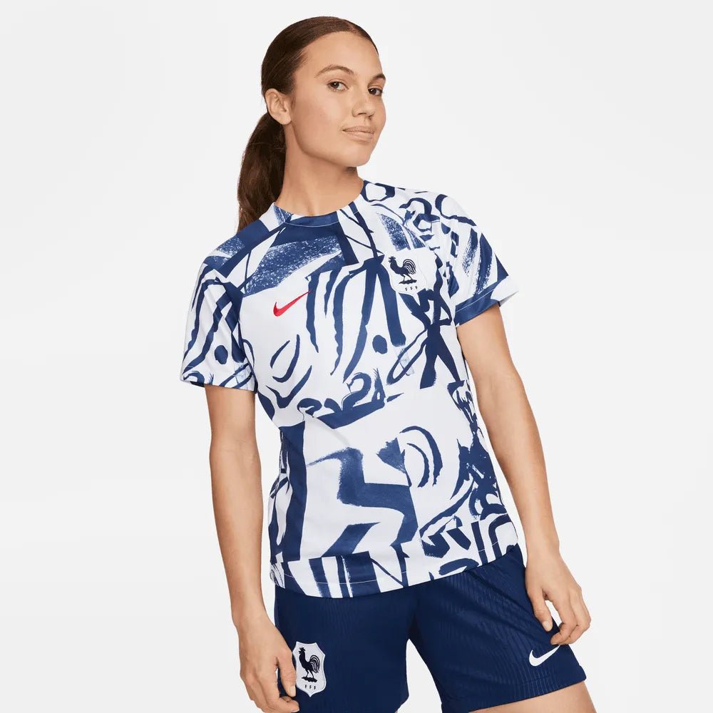 2023 France Womens Pre-Match Soccer Jersey Nike