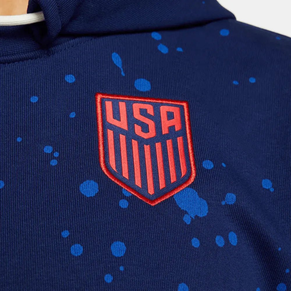 2023-24 USA Womens DF Fleece Soccer Hoodie Nike